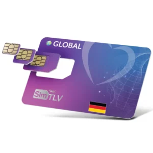 כרטיס סים לגרמניה 5GB גלישה ל -30 ימים SIMTLV Global