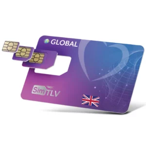 כרטיס סים לאנגליה 5GB גלישה ל -30 ימים SIMTLV Global