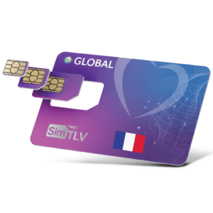 כרטיס סים לצרפת 5GB גלישה ל -30 ימים SIMTLV Global