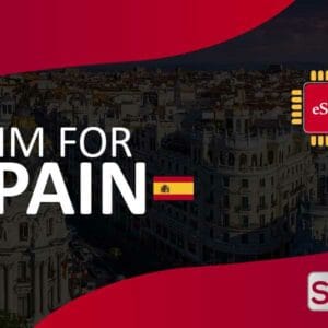 Esim לספרד 3GB ל-30 יום – כרטיס סים וירטואלי