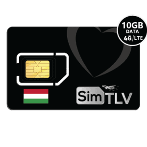 כרטיס סים להונגריה 10GB ל-30 יום