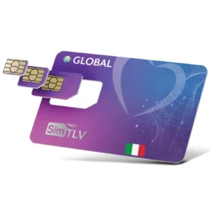 כרטיס סים לאיטליה 5GB גלישה ל -30 ימים SIMTLV Global