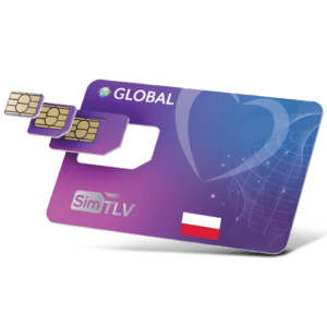 כרטיס סים לפולין 10GB גלישה ל – 30 ימים SIMTLV Global 🇵🇱