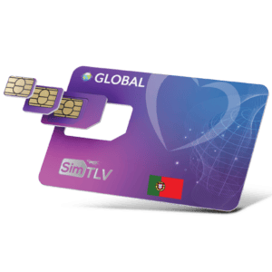 כרטיס סים לפורטוגל 10GB גלישה ל – 30 ימים SIMTLV Global 🇵🇹