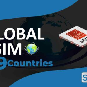 eSIM גלובלי ל-59 מדינות 20GB ל-30 יום – כרטיס סים וירטואלי