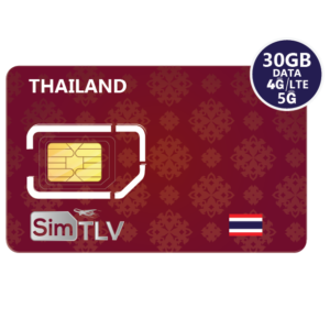 כרטיס סים לתאילנד 15GB ל-16 יום