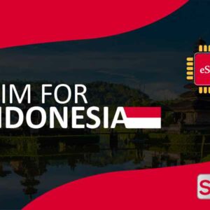 eSIM לאינדונזיה 20GB ל-30 יום – כרטיס סים וירטואלי