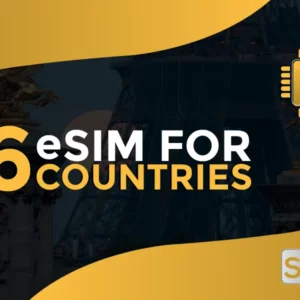 eSIM גלובלי ל-36 מדינות 20GB ל-30 יום – כרטיס סים וירטואלי