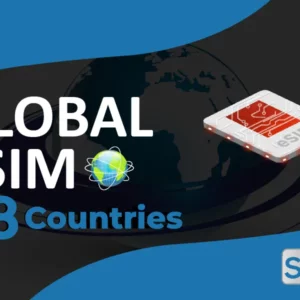 eSIM גלובלי ל-58 מדינות 10GB ל-30 יום – כרטיס סים וירטואלי