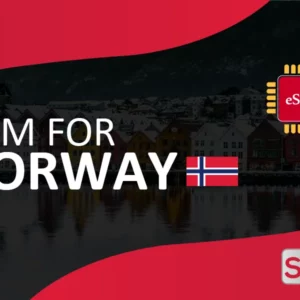 eSIM נורווגיה 10GB ל-30 יום – כרטיס סים וירטואלי